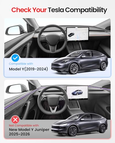 Image of REEVAA Tesla Model Y 2019-2024 Mud Flaps Accessories, Set of 4