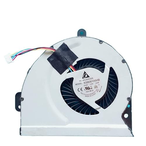 SWINKU Nuevo portátil CPU Ventilador de refrigeración radiador portátil for ASUS K53SC K53SD K53SK K53SM K53SV P53SJ K43SJ CPU Fan