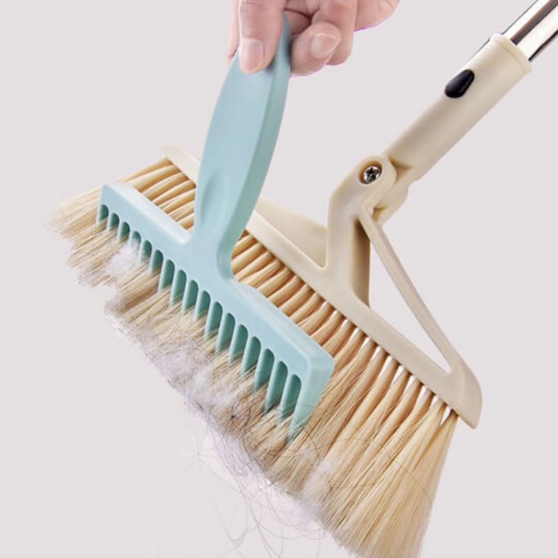 Amosfun 3pcs Broom Carpet Rakes Hair Remover miniatura 4