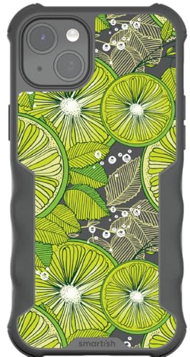 Image of Smartish - Lime Time - iPhone 15 Plus MagSafe Armor Case - Gripzilla [Rugged & Tough] Heavy Duty Armor Case - Fits iPhone 15 Plus