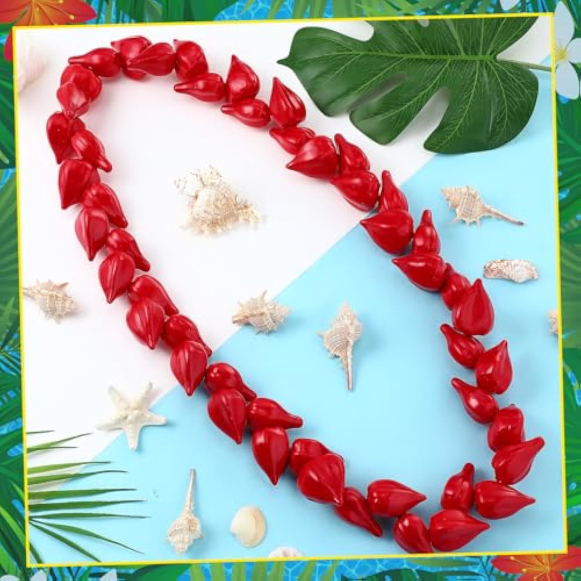 Unisex Ula Fala Samoan Necklace, Traditional Polynesian Style
