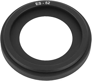 ES 52 Aluminium Alloy Mount Lens Hood for EF S 24mm F/2.8, Eliminates, Protects from Scratches