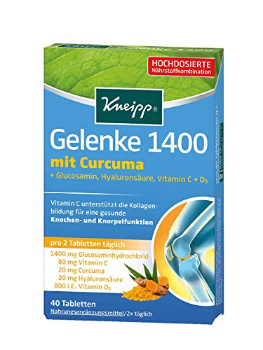 Preisvergleich Produktbild Kneipp Gelenke 1400, 40 Tabletten