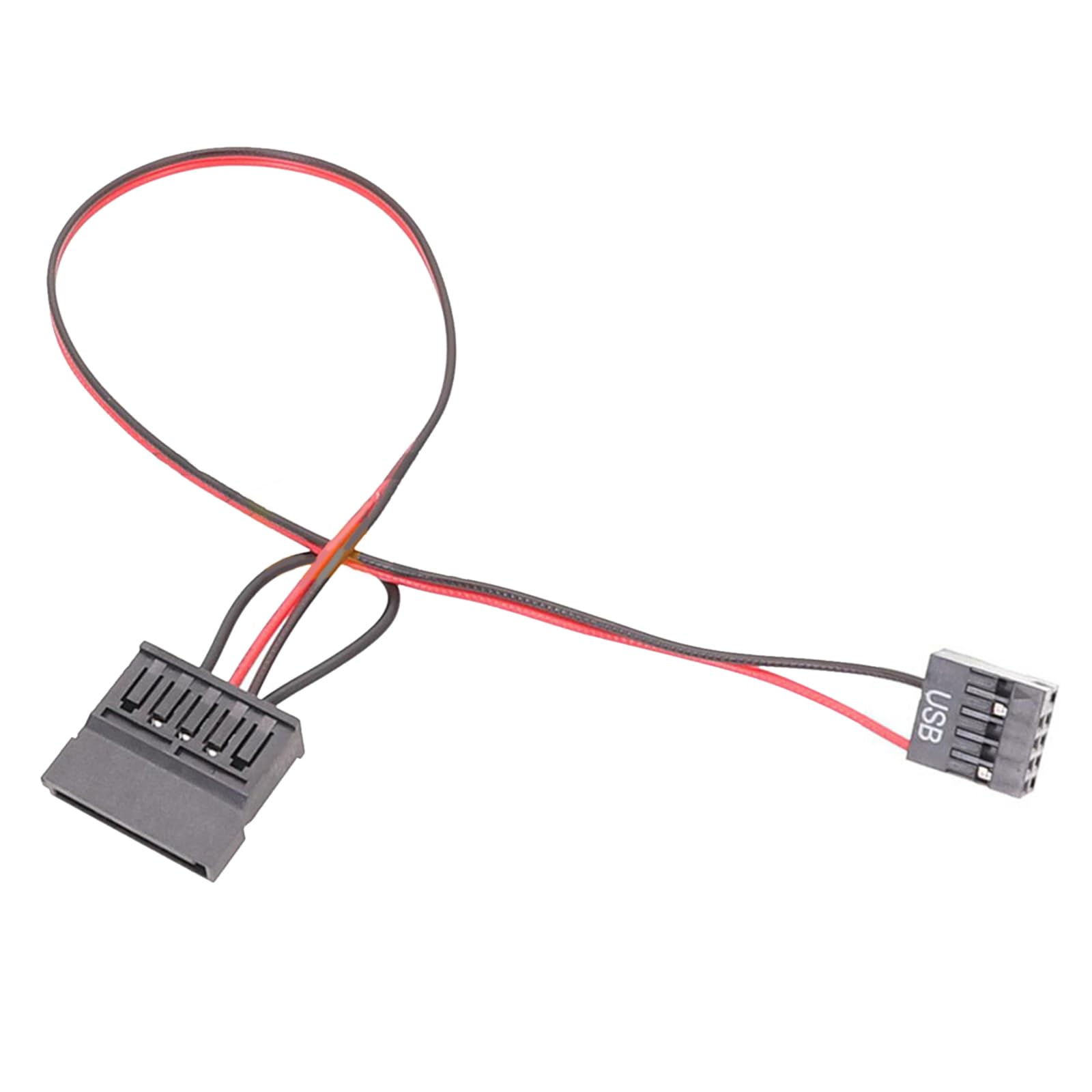u5g tyhhh 239USB to Power Cord for Itx Motherboards USB 9pin to 2.5inch