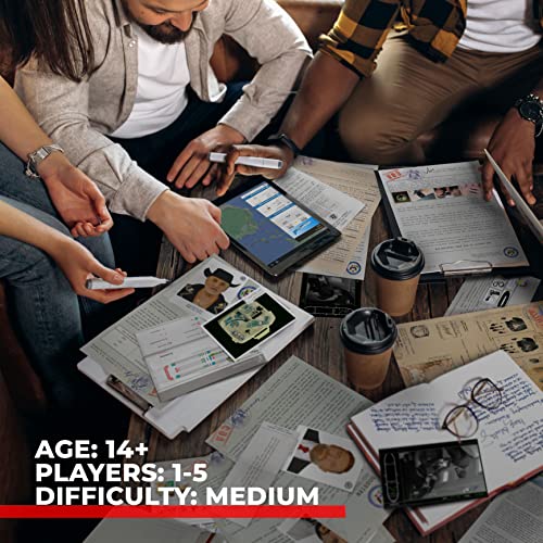 Breakthecasegames Death Over Horizon - An Immersive Murder Mystery Game For Adults, Unsolved Cold Case Files Game, Crime Solving Games For Adults - Can You Solve The Murder Case? #TOP5