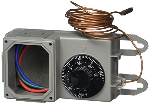 Thermostat NEMA 4X Peco TRF115-007 contrôle thermique haute résistance gris