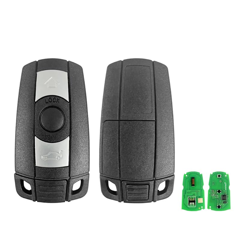 433 MHz Autofernbedienung Smart Key für BMW 1/3/5/7 Serie X5 X6 Z4 CAS3 Systeme KR55WK49127/49123/49186 PCF7953/45 ID46 Autoschlüssel(433MHz)