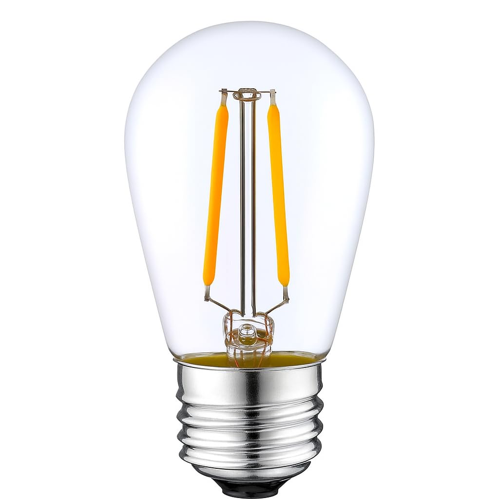 Ampoule filament LED E27 pour guirlande et intérieur chaleureux XENA