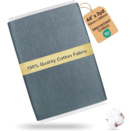 Craftido-19 Options-100% Cotton Fabric by The Yard in Solid Color...