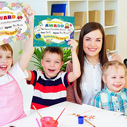 Award Certificates For Kids Students 30Pcs, Blank School Classroom Certificates And Awards Paper For Kindergarten/Home/Children/Teachers(8.5 X 11 Inches, Green,Boy) #TOP1