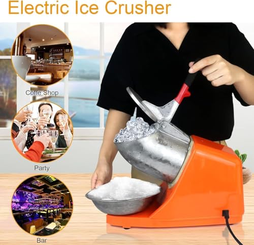 Image of Ice Crusher Machine with Autocut Sensor Best for Hotels and Cafe