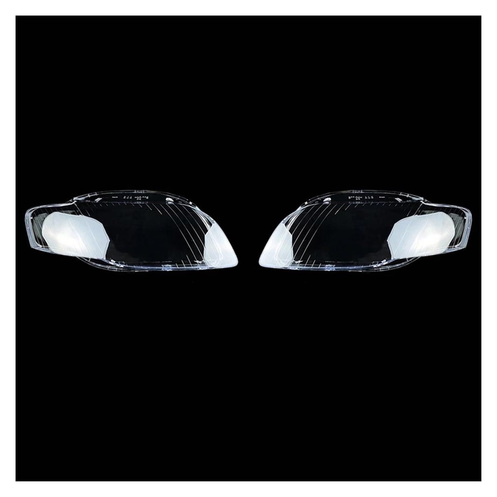 Coche Lámpara Cubierta Para Para A4 B7 2006 2007 2008 Cubierta Faro Coche Pantalla Transparente Lámpara Carcasa Lente Tapas Luz Repuesto Delanteras Coche(A Piar)