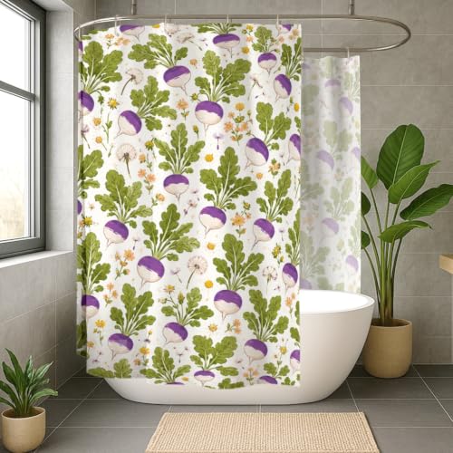 Rideau de douche pour maison et hôtel grand format 274x183cm - 4