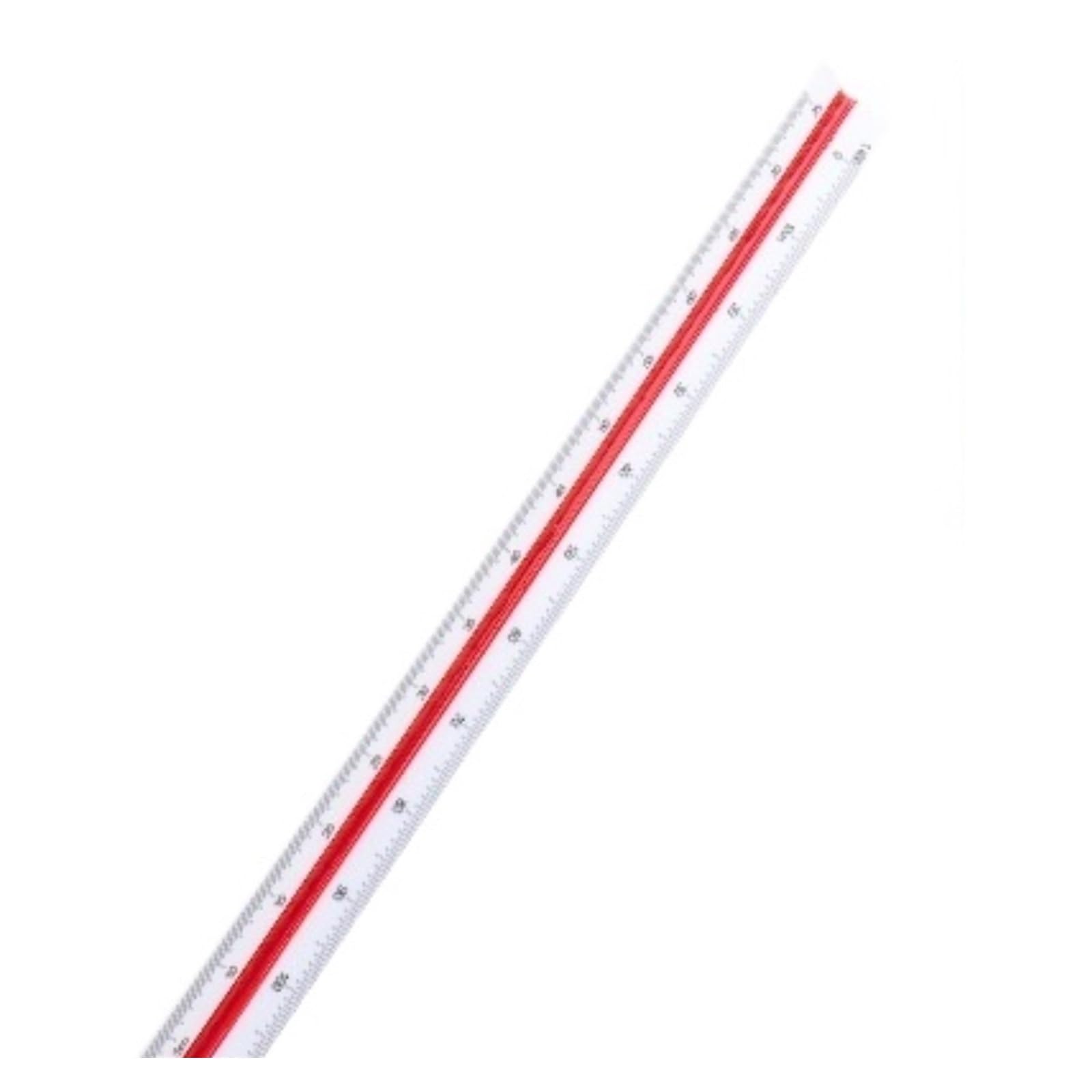 Architectural Scale Ruler Triangular Ruler Student Stationery 12.5/30cm Drafting Tool Scale Architect Technical(1pc 1-30-Large)
