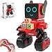 Remote Control Toy Robot for Kids, Programmable RC Robot, Touch & Sound Control, Speaks, Dance Moves, Plays Music. Built-in Coin Bank.Rechargeable Robot Kit for Boys,Girls For Age 8 Years and up