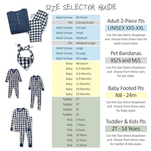 Image of Butterblu Family Jammies Matching Holiday Christmas Pajama Sets