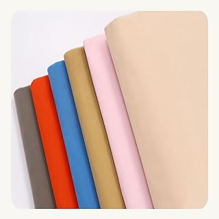 LCUVIMPEX Forro de Terciopelo Autoadhesivo ，Flocked Tela, Tela de Terciopelo 50x148 cm Multicolor(11 Pink)