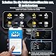XTOOL AD20 Pro OBD2 Diagnosegerät Auto Scanner Alle System Scan, Obd2 Auslesegerät mit DTC-Definition, Öl-Reset, 13+ Sprachen, Spannungserkennung, Lebenslange Kostenlose Updates, für iOS und Android