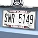 FANMATS 14928 NCAA University of South Carolina Gamecocks Chrome License Plate Frame , 6.25