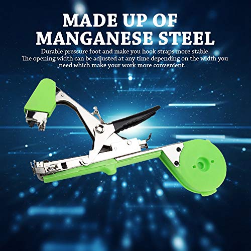 Máquina de encadernação de jardim, Tapetool de jardim, alça antiderrapante que economiza uvas conven