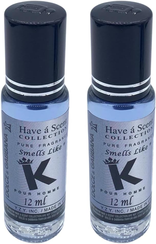 Fragrance Perfume smell like K (M) Roll On Oil 12ml (Pack of 2)