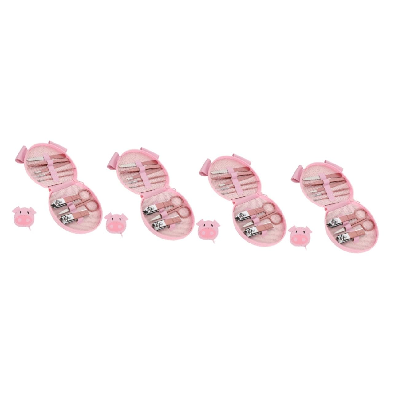 MAGICLULU 4 Set Di Tronchesi Per Unghie Set Di Tagliaunghie Kit Per Manicure Portatile Strumenti in Acciaio Inossidabile Per Donne E Uomini