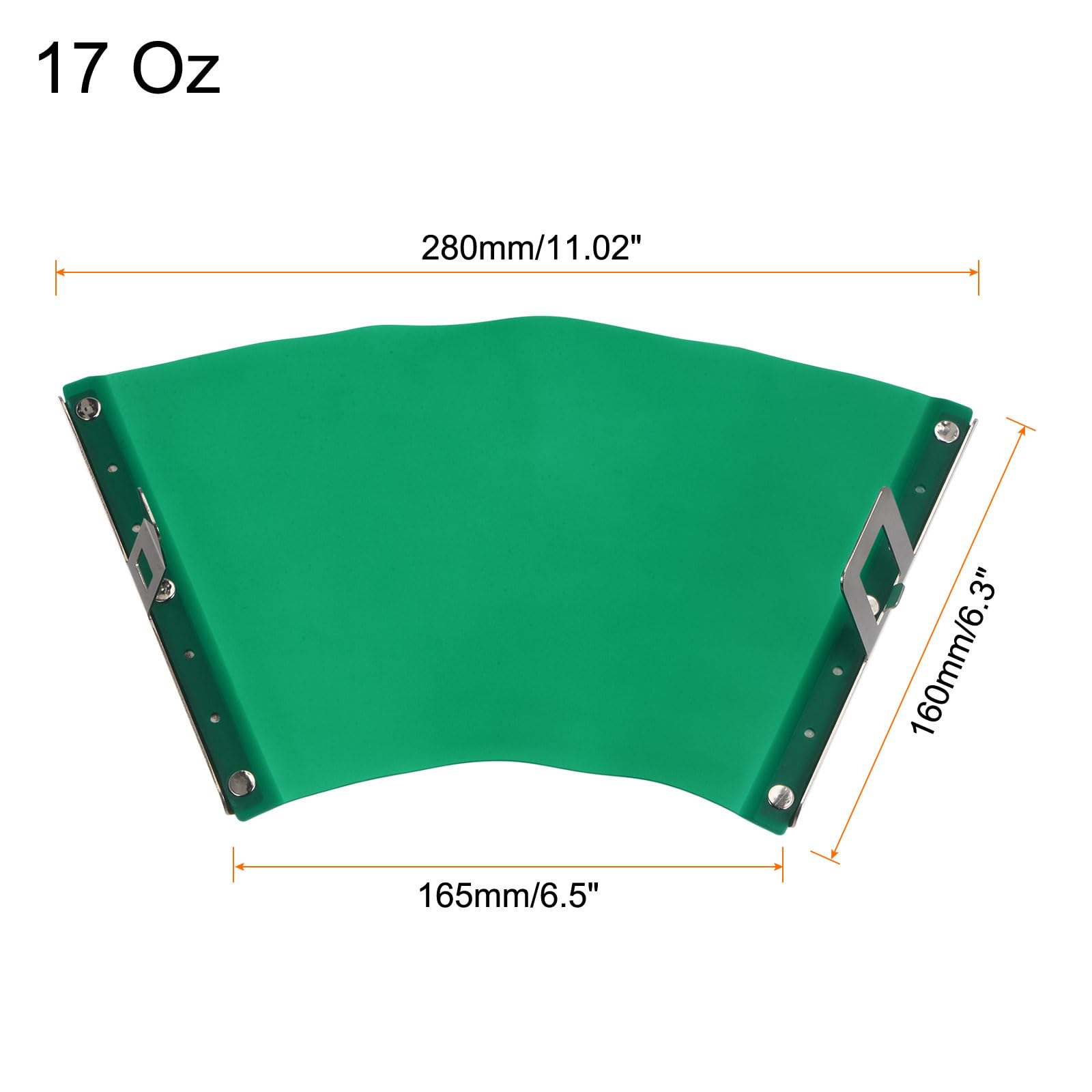 HARFINGTON Silicone Mug Clamp 17 Oz 3D Sublimation Silicone Cup Wrap Fixture for Printing Heat Transfer Machine, Green