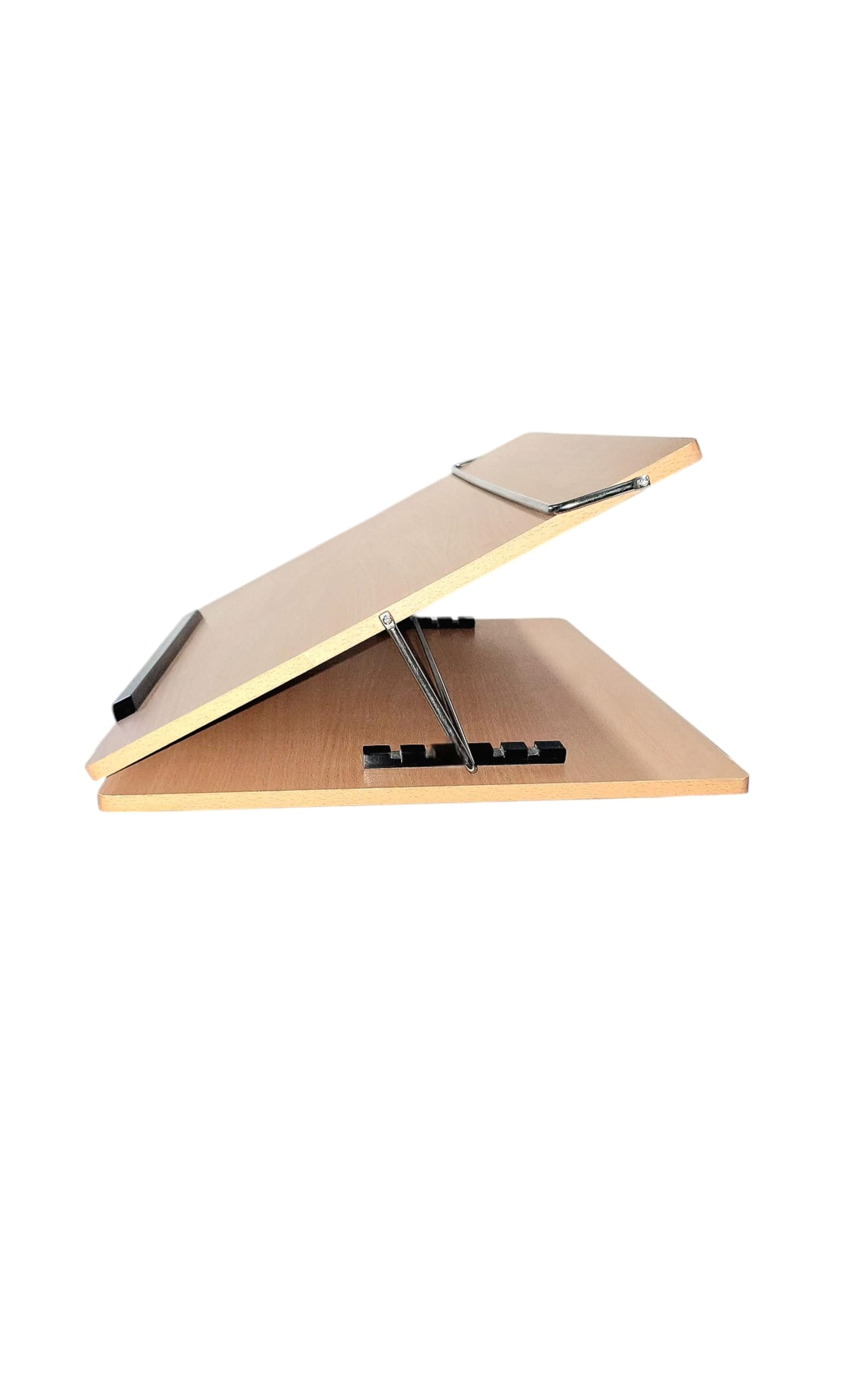 READAT Wooden Laptop Stand Desk Organizer for Writing/Sketching Stand || Table top || Wooden Desk Organizer (Cream, 24x18 inches) (B08VW59MBC) Amazon Price History, Amazon Price Tracker