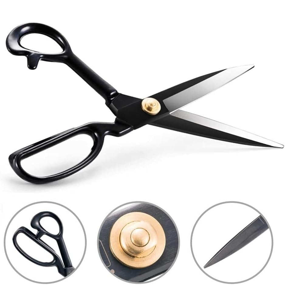 CRAFT IT Tailoring Scissor 12 Inch big for fabric cutting with Sharp Precision Blades| Professional Shears for Tailoring, Industrial Use with High Carbon Steel Strength (Heavy Weight 450g) - Image 7 thumbnail