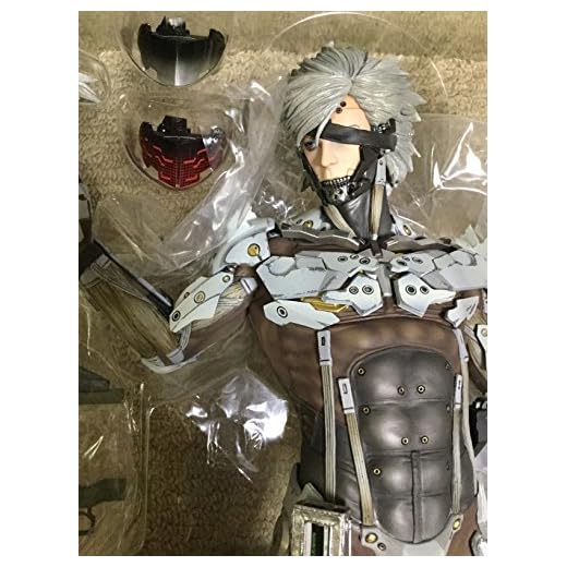 metal gear solid V Ground and ZEROS "mission of JAMAIS VU"/Raiden 1/6 skalar och bildkolumn vit rustning ver.[begränsning av Mamegyorai]figur