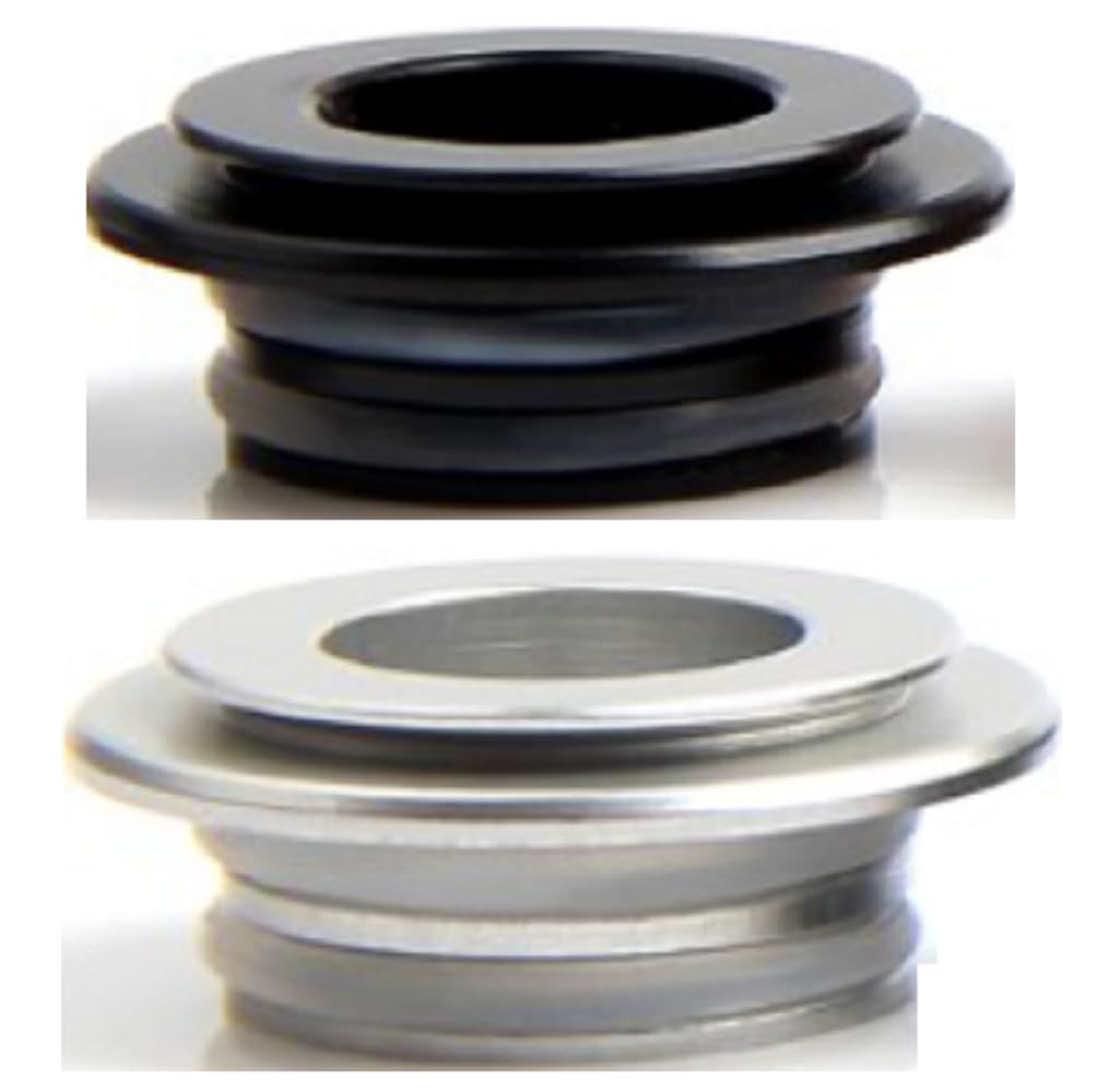 ATST 2 Pack 810 to 510 Aluminium drip tip adapters - Reduces Large vapes to fit a Small drip tip