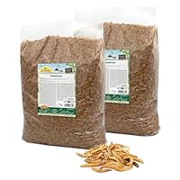 Naturel pur – fournit aux oiseaux sauvages une portion supplémentaire de protéines animales et de différentes vitamines. Distributeur d'énergie : grâce aux protéines animales, les fonctions vitales importantes sont renforcées. Recommandé – surtout pe...