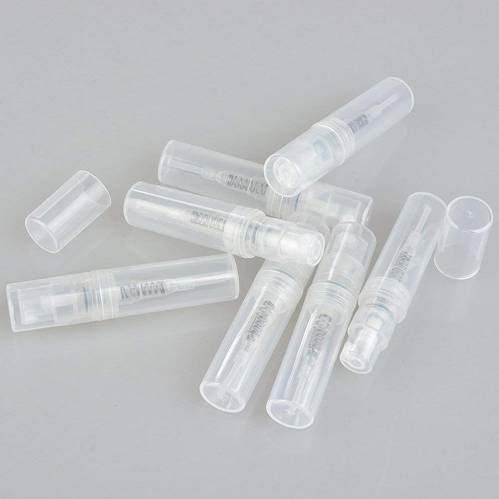 2 Bottiglie In Vetro Da 50 Ml Per Oli Essenziali - Viaggio Ricaricabili Con Tappo A Prova Di Perdite - 3