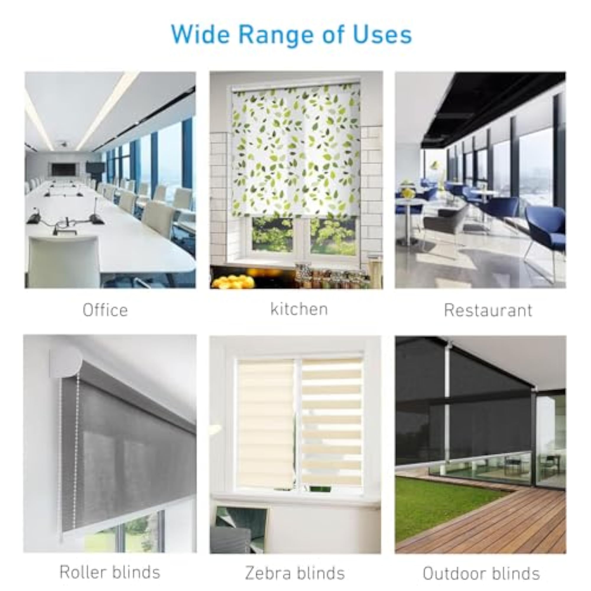 25mm Metal Bracket Upgrade Roller Blind Fittings Kit