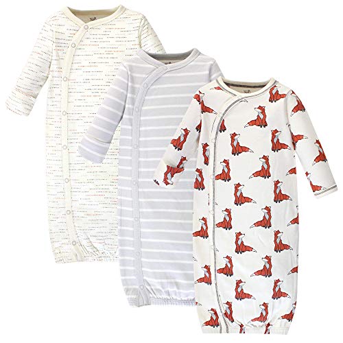 Image of Touched by Nature Unisex Baby Organic Cotton Kimono Gowns