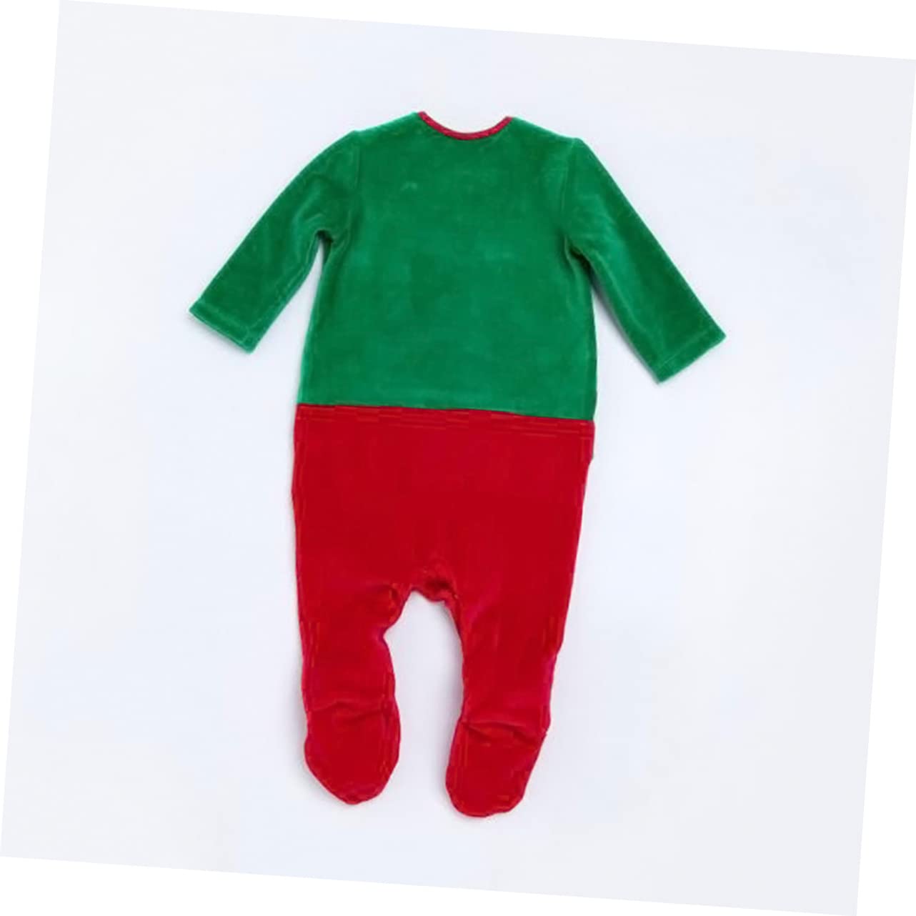 LIFKOME 2 Piezas Bebé Navidad Traje De Santa Traje De Niños Mono Verde Monos De Bebés Varones Suéter De Niño Suéteres De Ropa De Recién Nacido Verde Mono De Niño