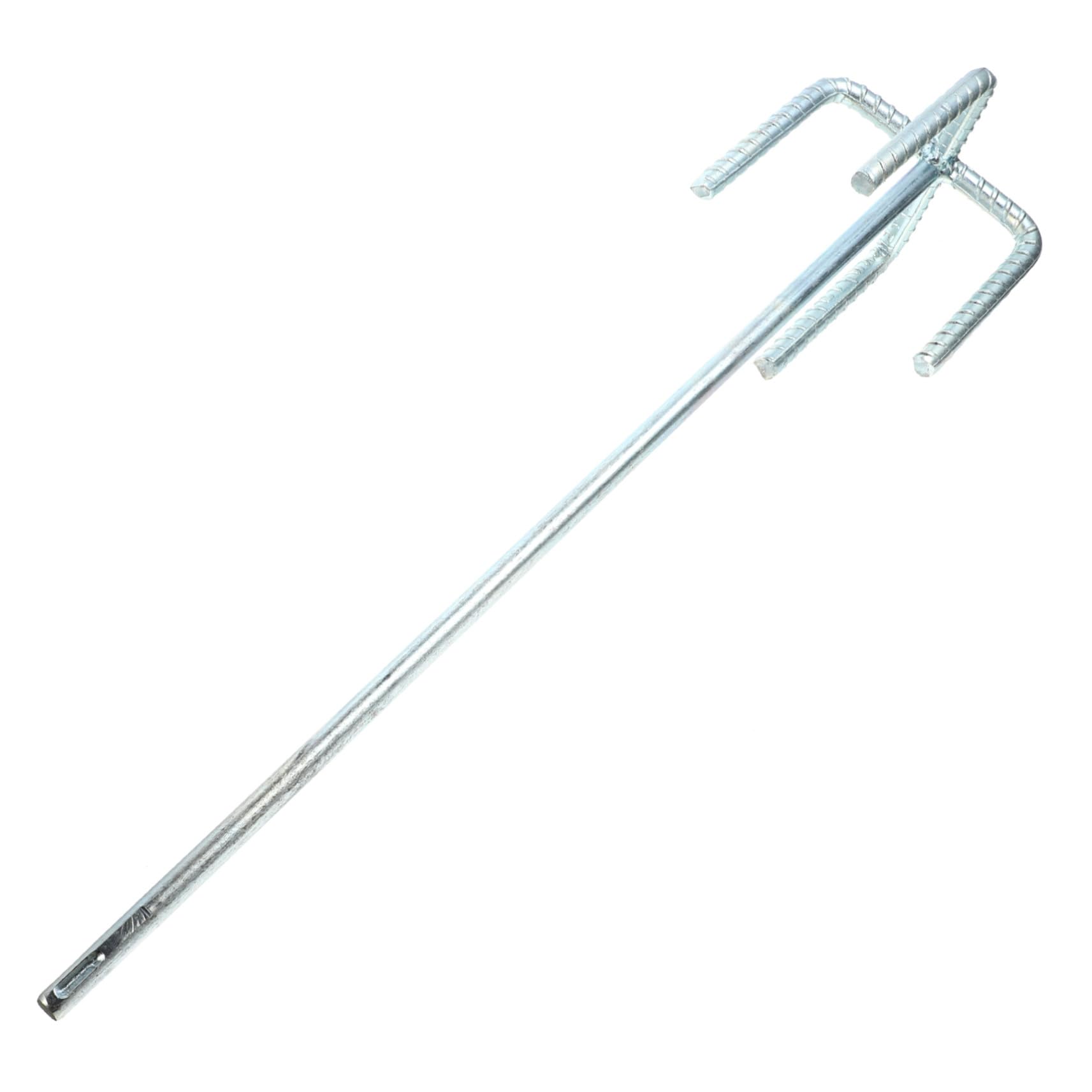 Tige de brassage rapide en acier 45 pour mélanger peintures et époxydes