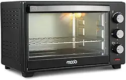 Forno Elétrico Bancada Moob 50 Litros Função Timer com Luz Interna - 220v