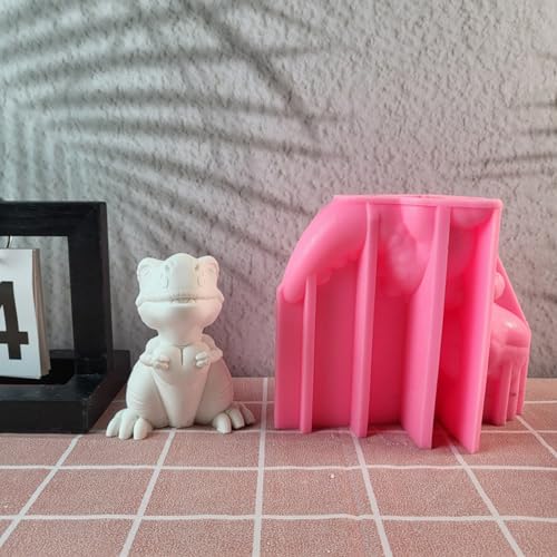 Moule silicone dinosaure pour fabriquer des cadeaux de table en plâtre