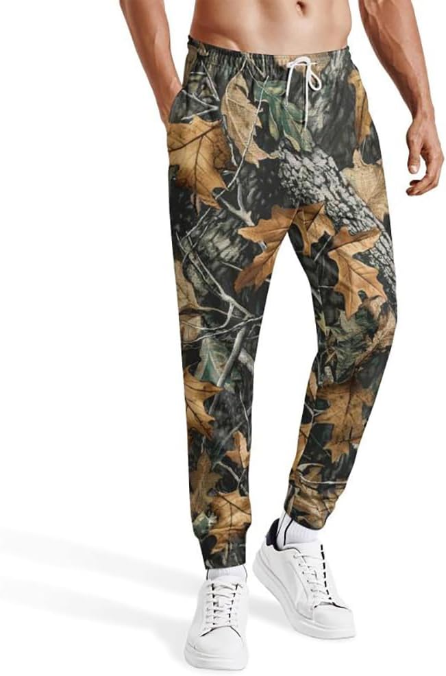 Mens Sweatpants 80s 90s Retro Joggers Sports Funny Workout Party Gym Pants with Pockets
