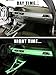 VViViD Green Glow in The Dark Car Wrap Vinyl 5ft x 3ft Roll with Bubble and Air Free Channel Tech DIY