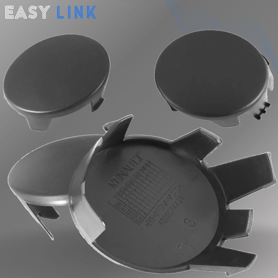 2 cubiertas para faros antiniebla izquierda y derecha, compatible con Renault Clio II 1998-2006 7701209099