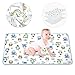 KSB Extra Large Infant Baby Deluxe Ecological Cotton Change Pad,Waterproof Baby Diaper Changing Pad In Vibrant Color For Home And Travel-Under The Age of 3 (L Size Random Color)