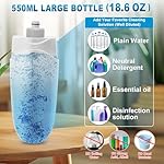 Spray Mops for Floor Cleaning - Microfiber Wet Dry Dust Mop for Hardwood Laminate Wood Tile Vinyl Floors with 3 Washable Pads fit for Swiffer PowerMop - Image 3