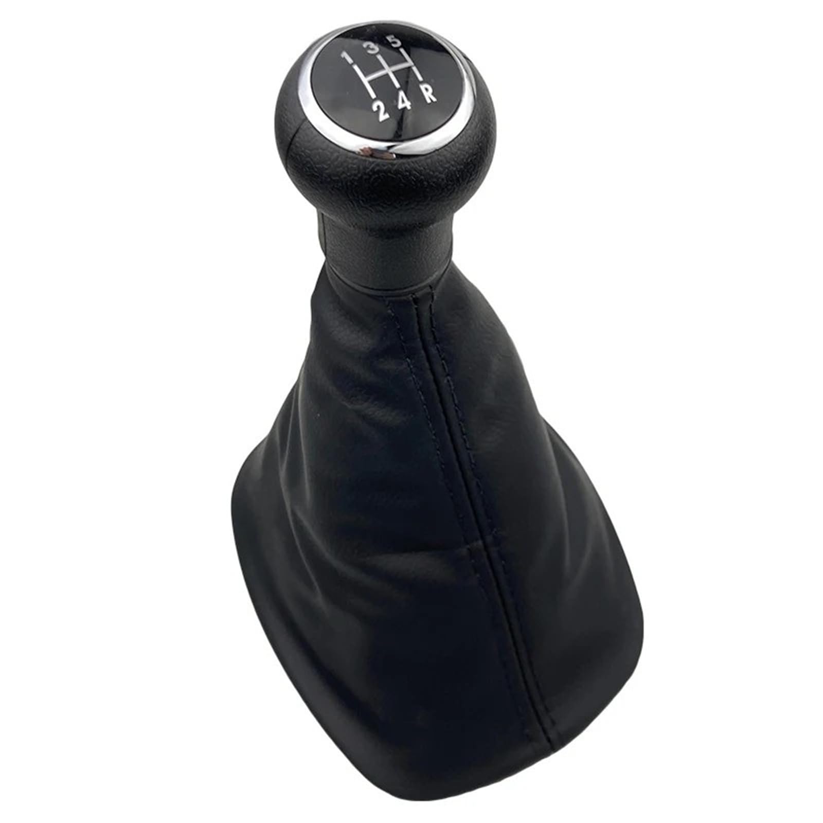XZCVTYW Car Lever Gear Shift Knob 5 6 Speed for Passat B5 B5.5 1996 1997 1998 2000 2001 2002 2003 2004 2005 Car Gear Shift Knob Gaitor Accessories(5Speed Sliver)