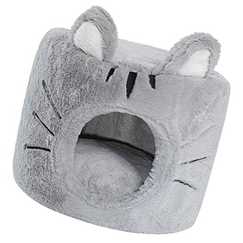 Ninho de pelúcia para animais de estimação Gato cilíndrico com tudo incluído Ninho de gato dobrável