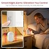 CallToU Caregiver Pager Call Button for Elderly at Home, 500ft Wireless Call Bell with 1 Portable Vibrating & 1 Plug-in Receiver, Waterproof Alert Button for Seniors, Patients, 2 Panic Buttons