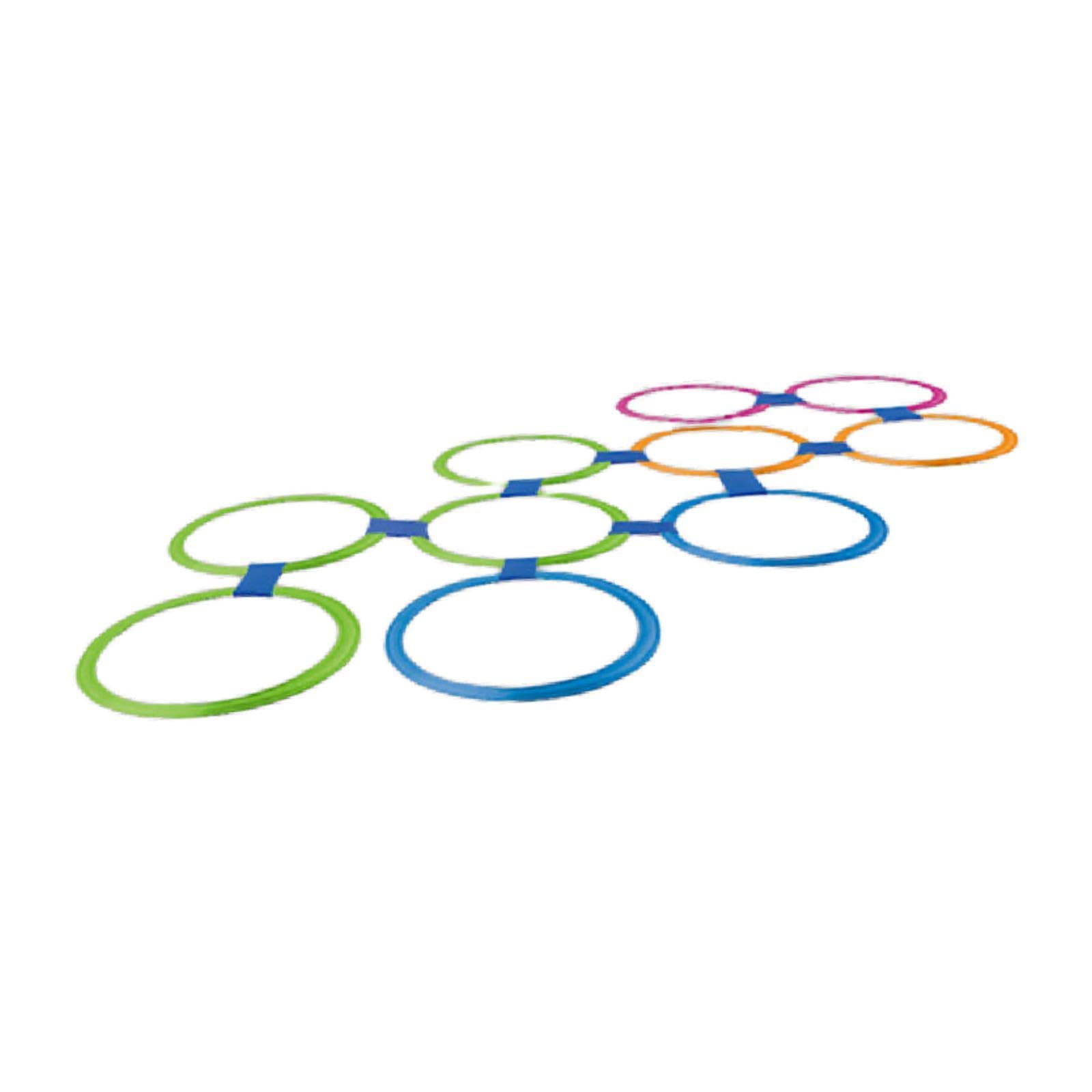 CALANDIS™ Agility Training Rings Practical Circle Rings Set for Party Favor Indoor Gym Without Ringtoss Set | Training Aids | Soccer | Team Sports-image-20