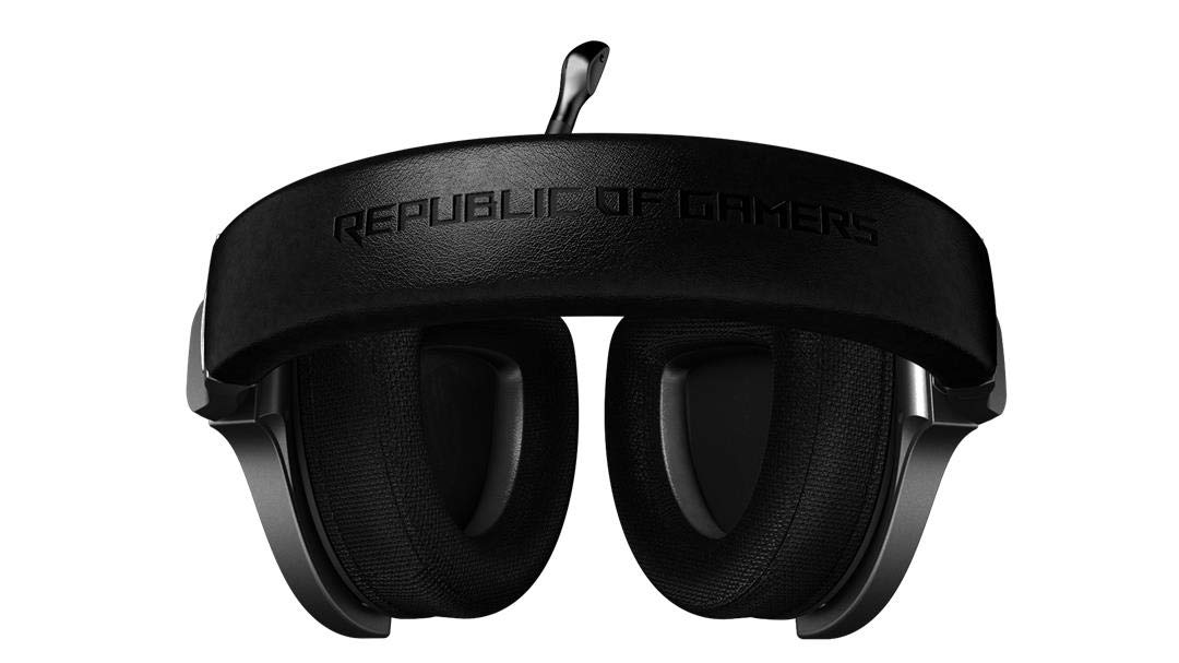 ASUS ROG Delta Core - Auriculares para Juegos para PC, Mac, PlayStation 4, Xbox One y Nintendo Switch con Audio de Alta resolución y diseño Exclusivo de cámara hermética, Color Negro