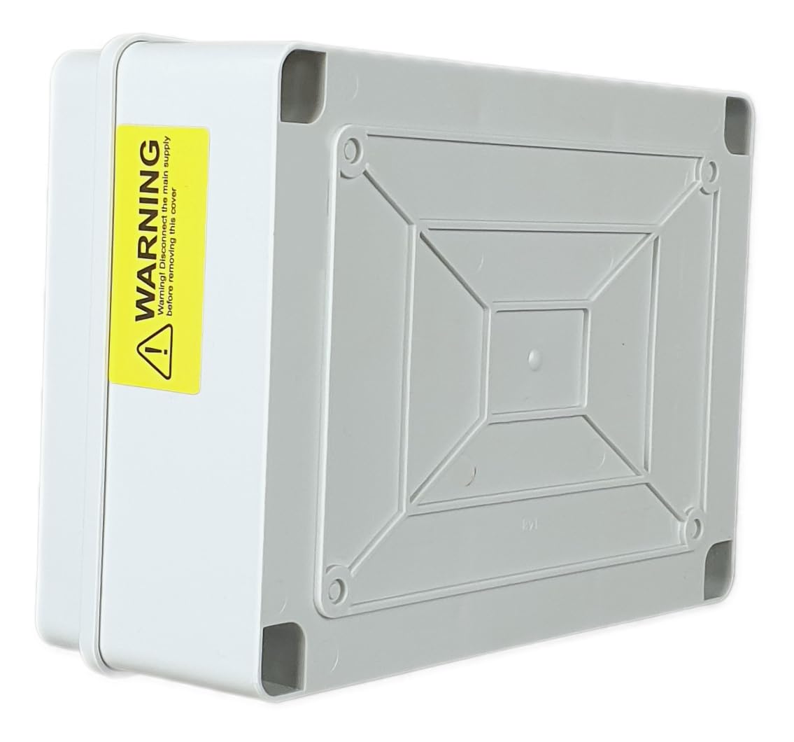 RoadEu - Coffret de chantier, Distributeur de courant CEE 16A. Prise avec interrupteur et 2 prises avec interrupteur principal 0-1. Répartiteur de courant fort avec prise IP44